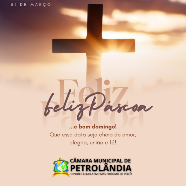 FELIZ PÁSCOA!