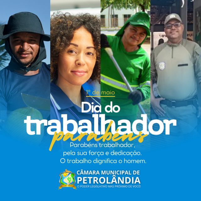 1° de Maio | Dia do Trabalhador