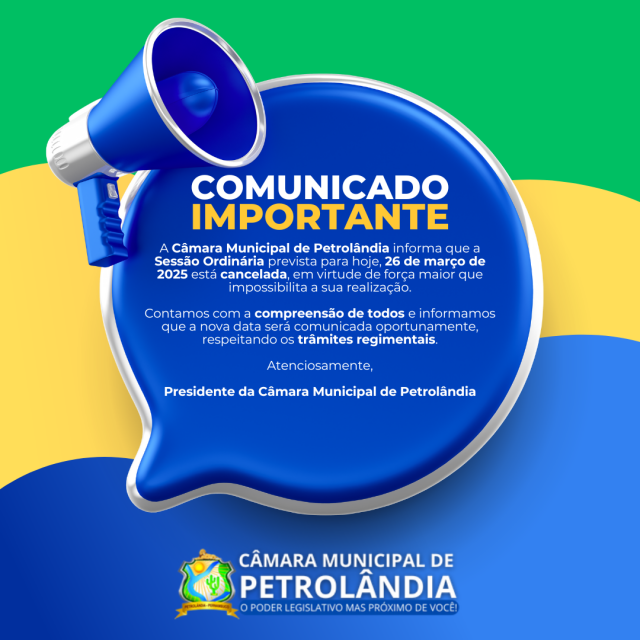 Comunicado Importante